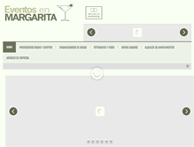 Tablet Screenshot of eventosenmargarita.com